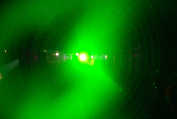 DNB league - green laser