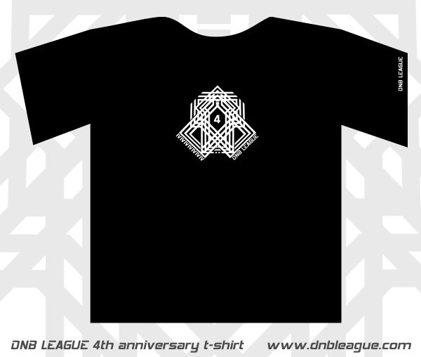 DNB league 4th anniversary t-shirt