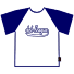 DNB league shirt blue