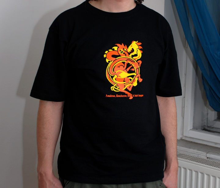 design: Amadeus | clothing: hemp t-shirt, hemp girl t-shirt |  DNB LEAGUE hemp original t-shirt