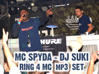 MC SPYDA - DJ SUKI live set RING 4 MC - Matrix Prague